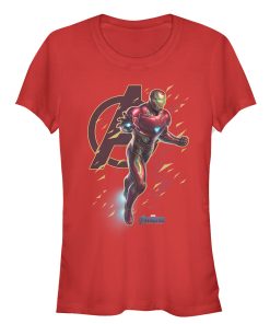 Junior’s Marvel Avengers Endgame Iron Man Flight Ready T-Shirt