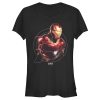 Junior’s Marvel Avengers Endgame Iron Man Portrait T-Shirt