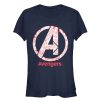 Junior’s Marvel Avengers Endgame Logo Line Art T-Shirt