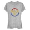 Junior’s Marvel Avengers Endgame Smudged Captain Marvel T-Shirt