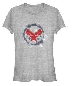 Junior’s Marvel Avengers Endgame Smudged War Machine T-Shirt