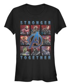 Junior’s Marvel Avengers Endgame Stronger Together T-Shirt