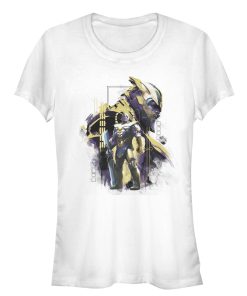 Junior’s Marvel Avengers Endgame Thanos Dusty Profile T-Shirt