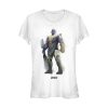 Junior’s Marvel Avengers Endgame Thanos Spray Paint T-Shirt