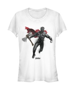 Junior’s Marvel Avengers Endgame Thor Spray Paint T-Shirt