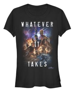 Junior’s Marvel Avengers Endgame Whatever It Takes Poster T-Shirt