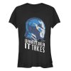 Junior’s Marvel Avengers Endgame Whatever It Takes Stark Profile T-Shirt