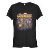 Junior’s Marvel Avengers Infinity War Character Shot T-Shirt