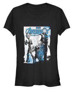 Junior’s Marvel Avengers Infinity War New Friends T-Shirt