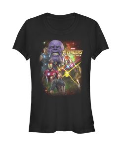 Junior’s Marvel Avengers Infinity War Thanos Growl T-Shirt