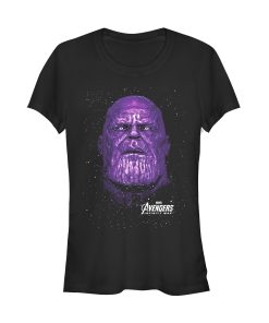 Junior’s Marvel Avengers Infinity War Thanos Portrait T-Shirt