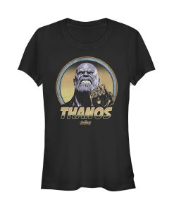 Junior’s Marvel Avengers Infinity War Thanos Retro T-Shirt