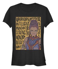 Junior’s Marvel Black Panther 2018 Shuri Personality T-Shirt