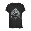Junior’s Marvel Black Panther Decorative Pattern T-Shirt