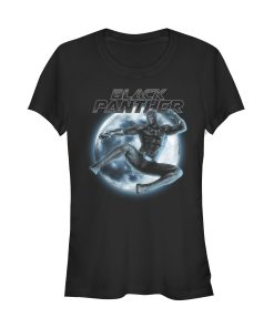 Junior’s Marvel Black Panther Full Moon T-Shirt