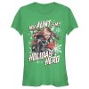 Junior’s Marvel Black Widow Aunt Holiday Hero T-Shirt