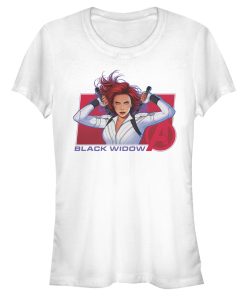 Junior’s Marvel Black Widow Avenger Hero T-Shirt