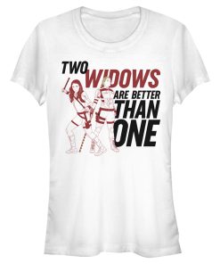 Junior’s Marvel Black Widow Better Together T-Shirt