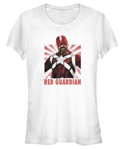 Junior’s Marvel Black Widow Guardian Soldier T-Shirt