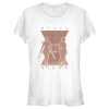Junior’s Marvel Black Widow Hourglass Secrets and Spies T-Shirt