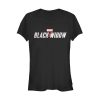 Junior’s Marvel Black Widow Movie Logo T-Shirt