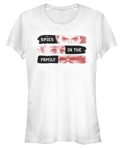 Junior’s Marvel Black Widow Spies in the Family T-Shirt
