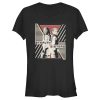 Junior’s Marvel Black Widow Stealth Sisters Streak T-Shirt