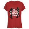Junior’s Marvel Black Widow Talk Like Grownups T-Shirt