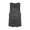 Junior’s Marvel Black Widow Taskmaster Target Festival Muscle Tee