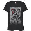 Junior’s Marvel Black Widow Wait for Prey T-Shirt