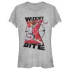 Junior’s Marvel Black Widow in the Crosshairs T-Shirt