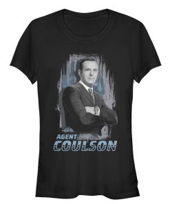 Junior’s Marvel Captain Marvel Agent Coulson T-Shirt