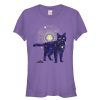 Junior’s Marvel Captain Marvel Celestial Goose Cat T-Shirt