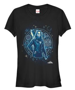Junior’s Marvel Captain Marvel Celestial Partners T-Shirt