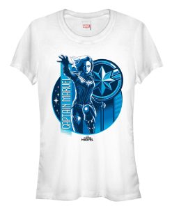 Junior’s Marvel Captain Marvel Galactic Hero T-Shirt