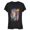 Junior’s Marvel Captain Marvel Galactic Profile T-Shirt