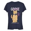 Junior’s Marvel Captain Marvel Goose Flerken Cartoon T-Shirt