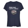 Junior’s Marvel Captain Marvel Pager Gadget T-Shirt