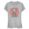 Junior’s Marvel Captain Marvel Vintage Star Circle T-Shirt