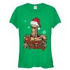 Junior’s Marvel Christmas Guardians of the Galaxy Groot Seasons T-Shirt