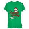 Junior’s Marvel Christmas Guardians of the Galaxy Rocket Seasons T-Shirt