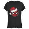 Junior’s Marvel Christmas Spider-Man Santa Hat T-Shirt