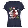 Junior’s Marvel Deadpool Santa Naughty List Holiday T-Shirt