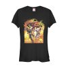 Junior’s Marvel Defenders Flame Poster T-Shirt