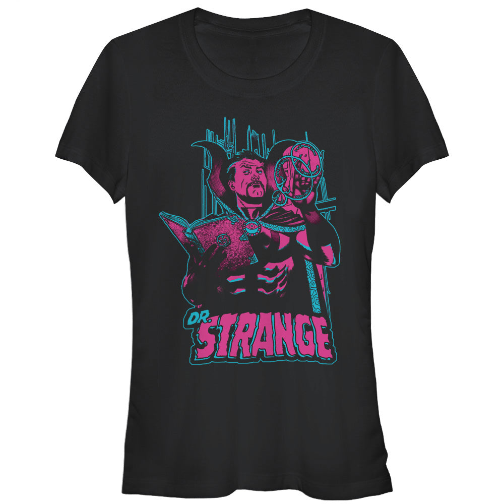 Junior's Marvel Doctor Strange Book of the Vishanti T-Shirt Junior's Marvel Doctor Strange Book of the Vishanti T-Shirt
