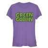Junior’s Marvel Goblin Logo T-Shirt