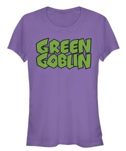 Junior’s Marvel Goblin Logo T-Shirt