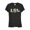 Junior’s Marvel Guardians of the Galaxy Groot LOL Emoji T-Shirt