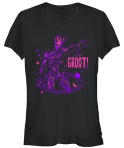 Junior’s Marvel Guardians of the Galaxy I am Groot T-Shirt