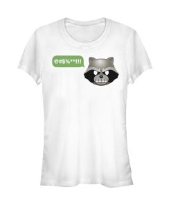 Junior’s Marvel Guardians of the Galaxy Rocket Emoji T-Shirt